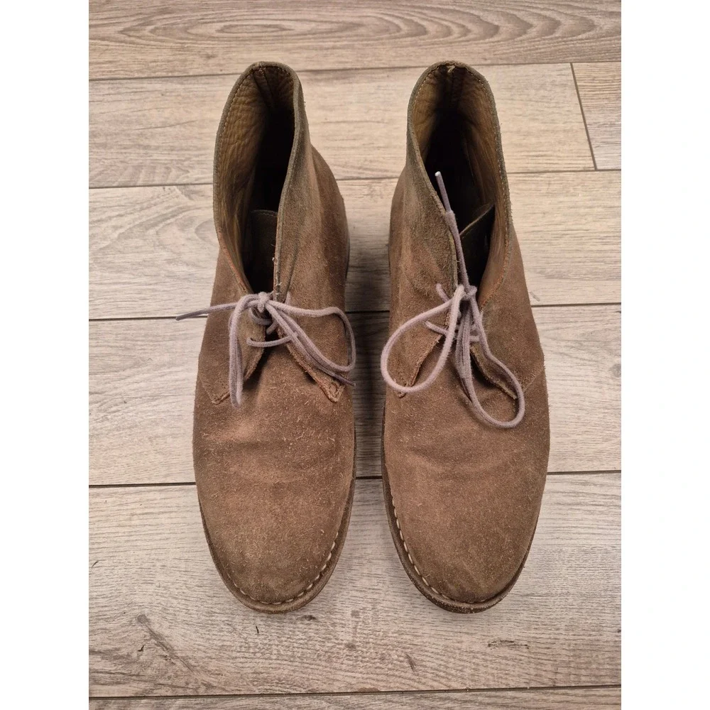 Thursday Boot Co Scout Chukka Tan Brown Suede Lace Up Desert Boots Mens Sz 7